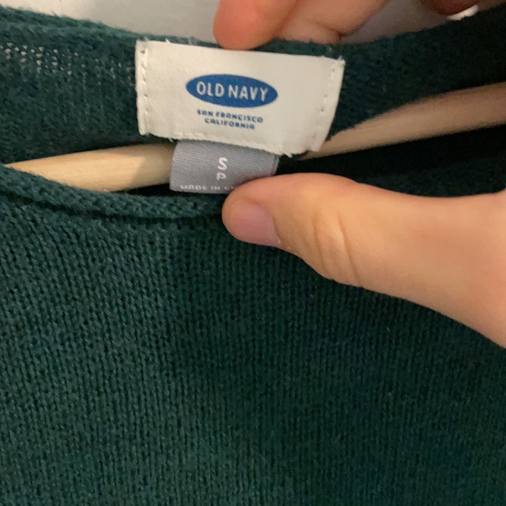 OLD Navy Green Sweater - Picture 3 of 3